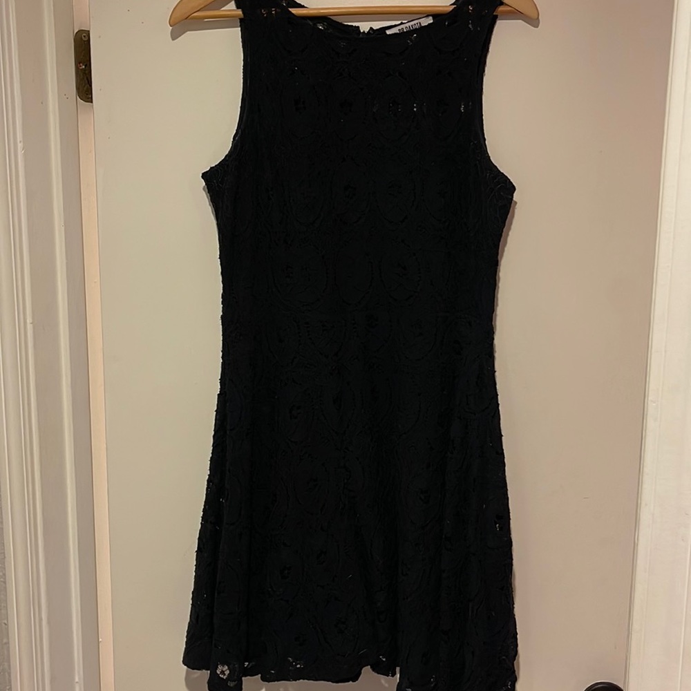 BB Dakota black lace dress